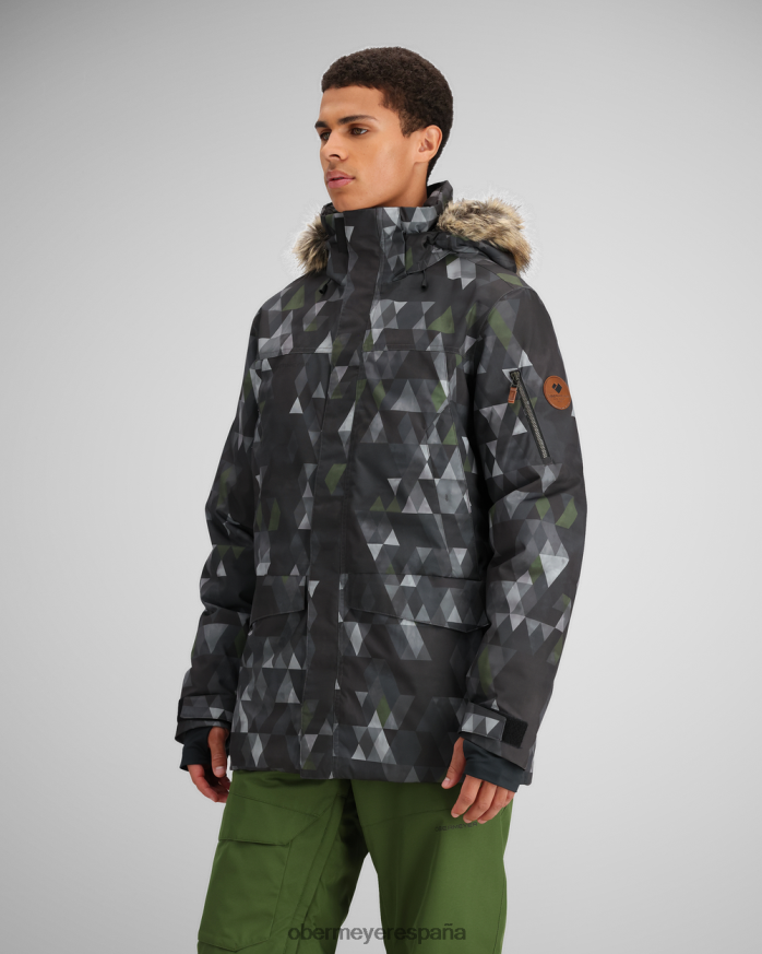 Obermeyer chaqueta ridgeline con piel sintética fuera de los límites unisexo ropa P00B394