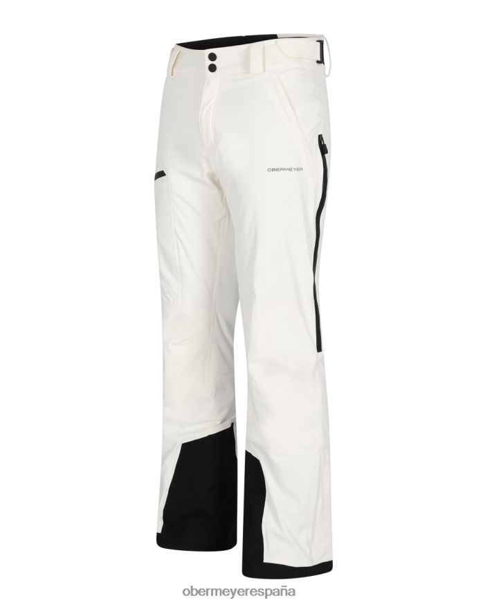 Obermeyer pantalón cromado blanco unisexo ropa P00B401