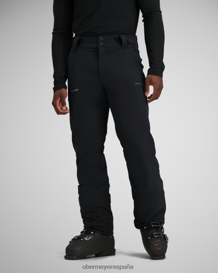 Obermeyer pantalón cromado negro unisexo ropa P00B404