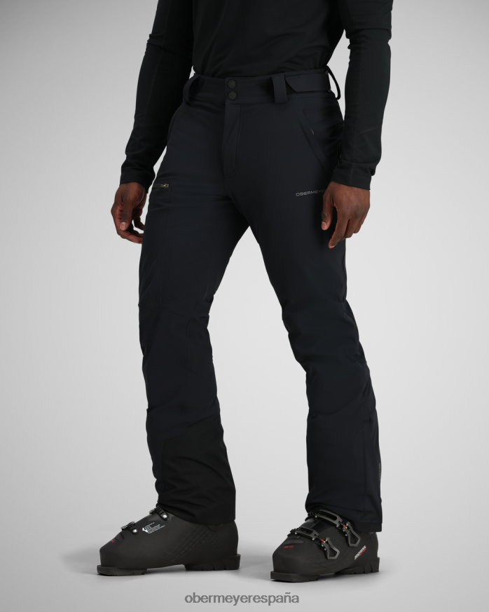 Obermeyer pantalón cromado negro unisexo ropa P00B404