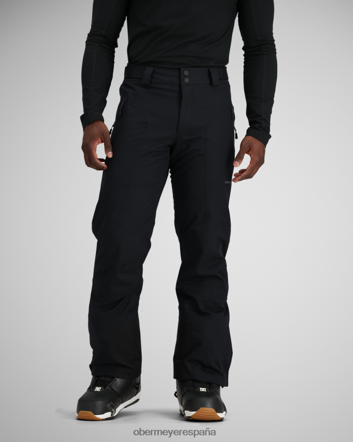 Obermeyer pantalón de proceso negro unisexo ropa P00B349